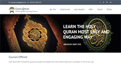 Desktop Screenshot of learnquranbd.com